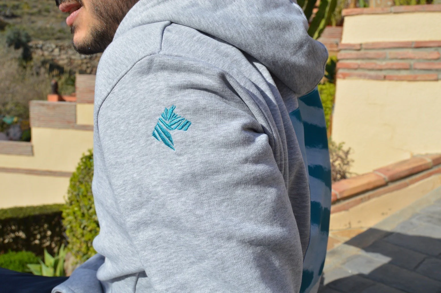 Sudadera con capucha Clouté gris - Image 6