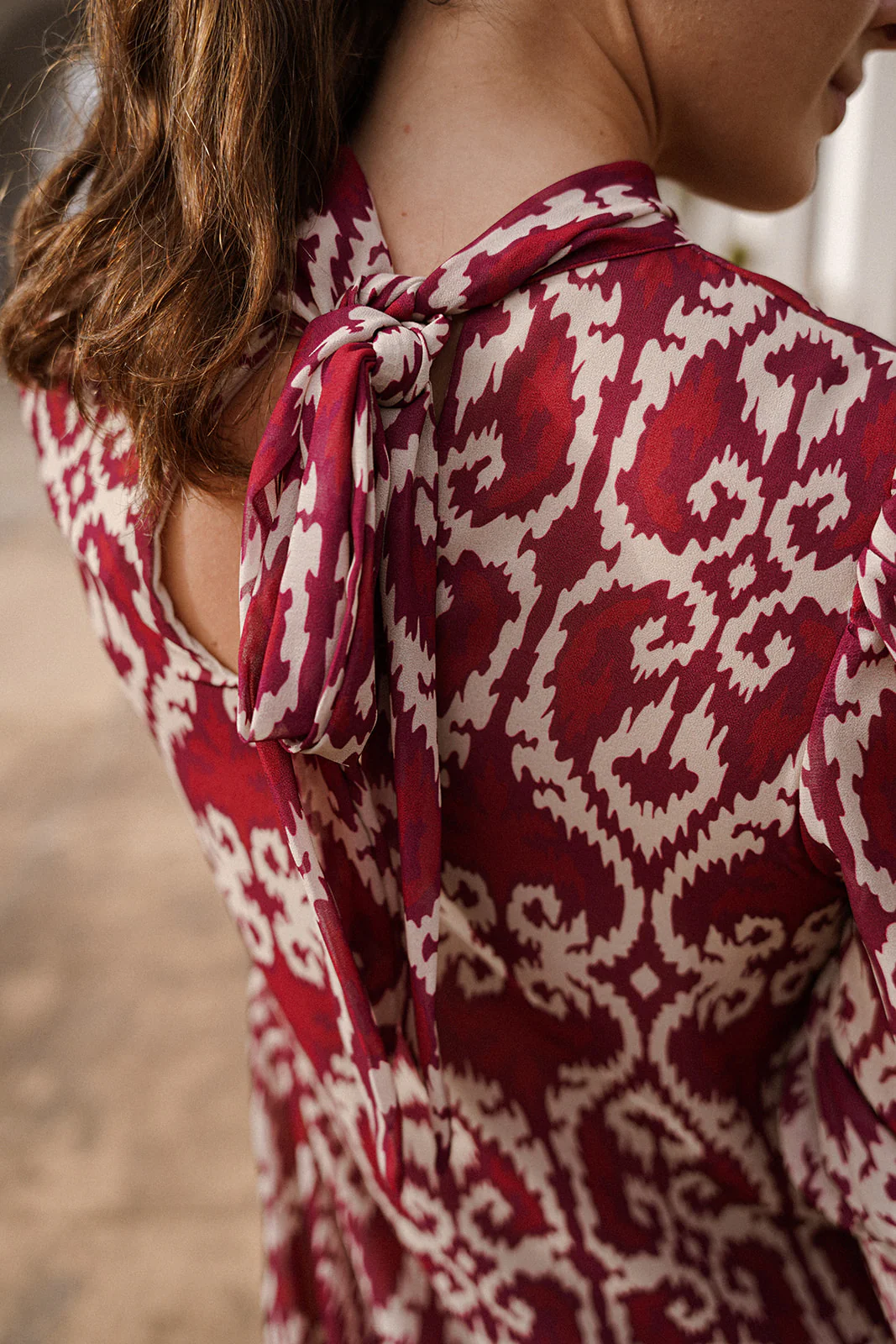 Vestido Oda Berenjena - Image 4