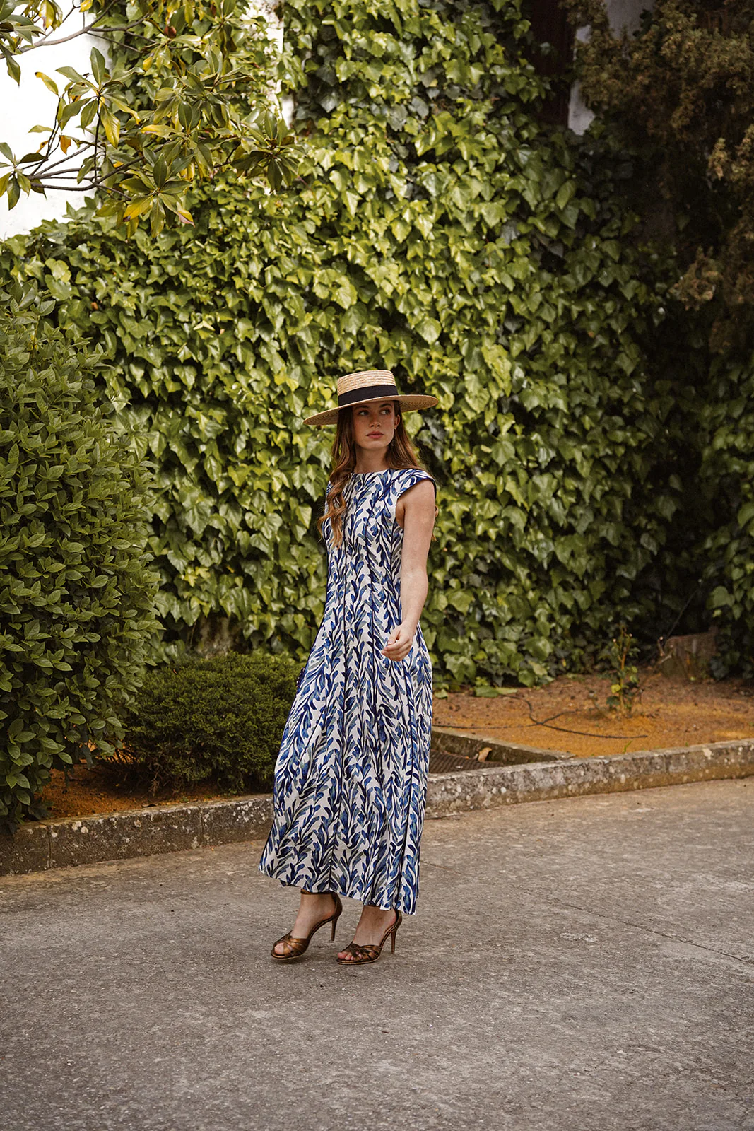 Vestido Peonía Azul - PREVENTA - Image 7