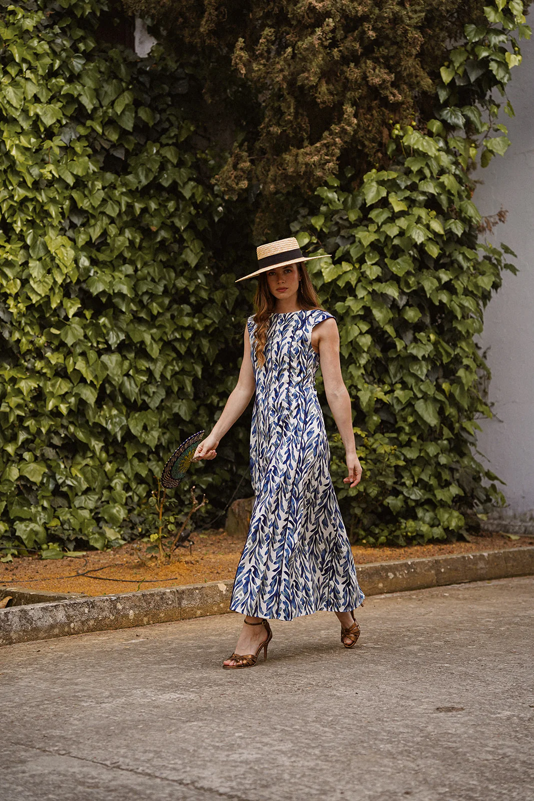 Vestido Peonía Azul - PREVENTA - Image 8