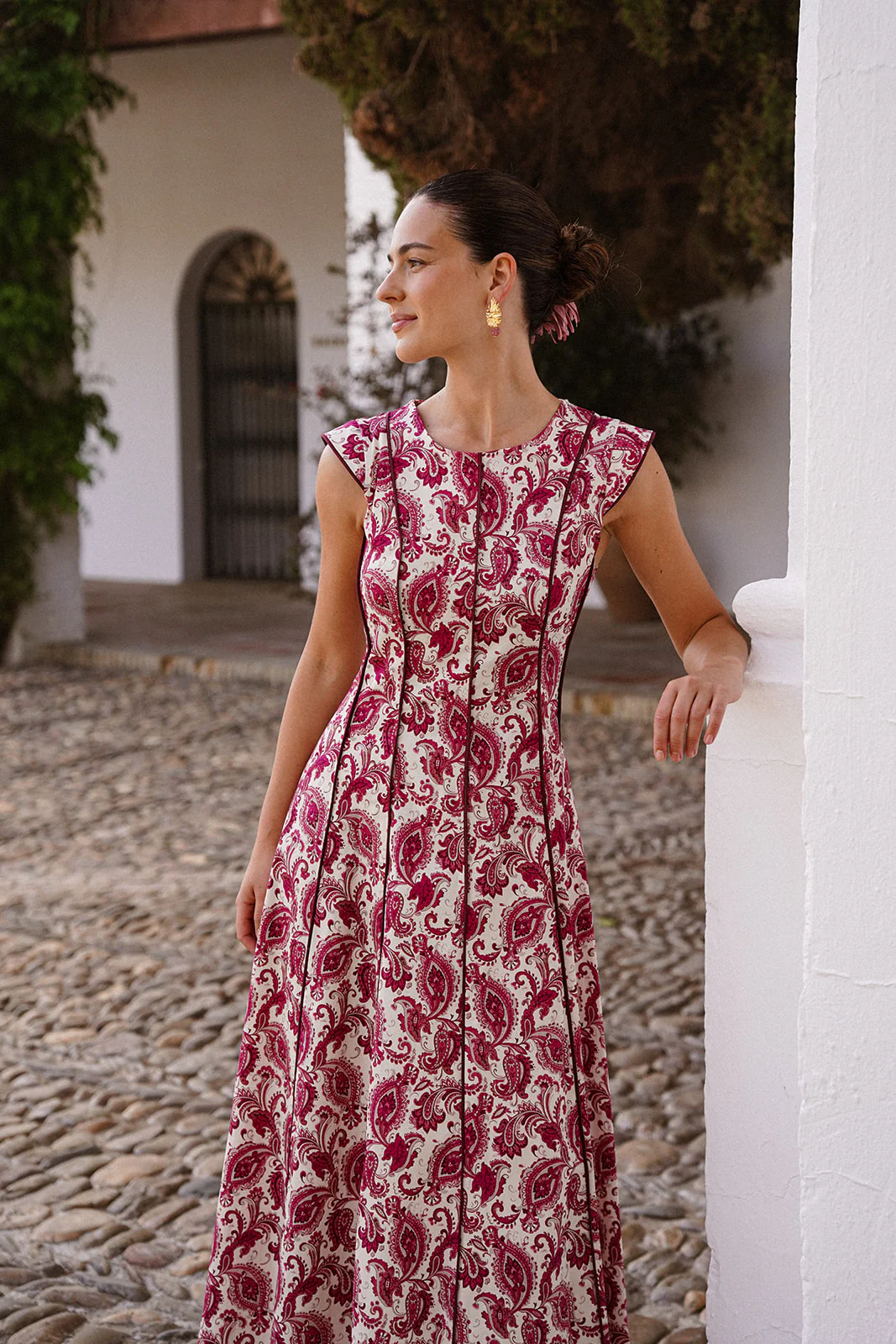 Vestido Peonía Rosa - PREVENTA - Image 3