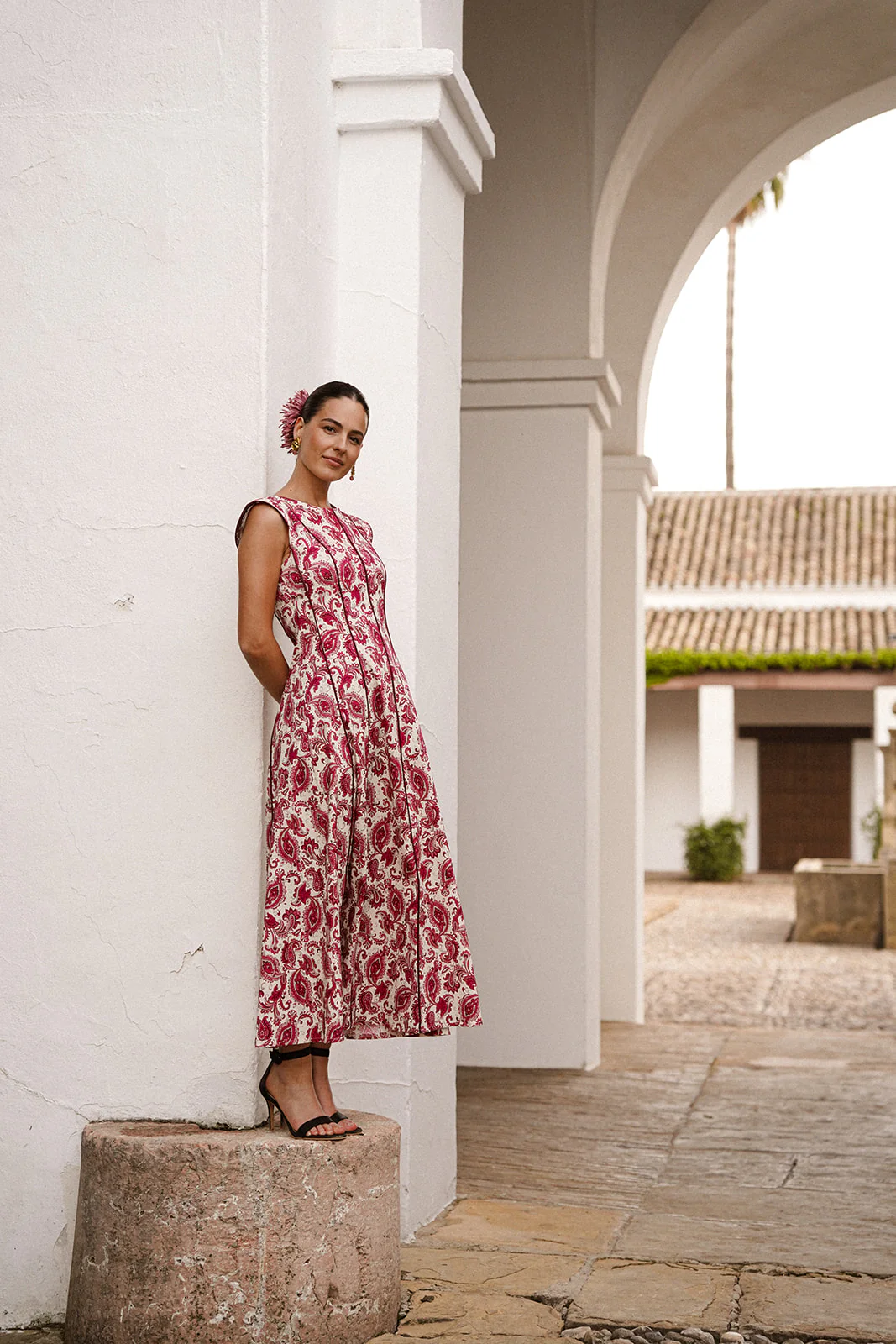 Vestido Peonía Rosa - PREVENTA - Image 5