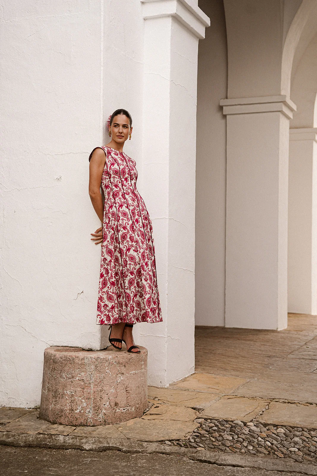 Vestido Peonía Rosa - PREVENTA - Image 6