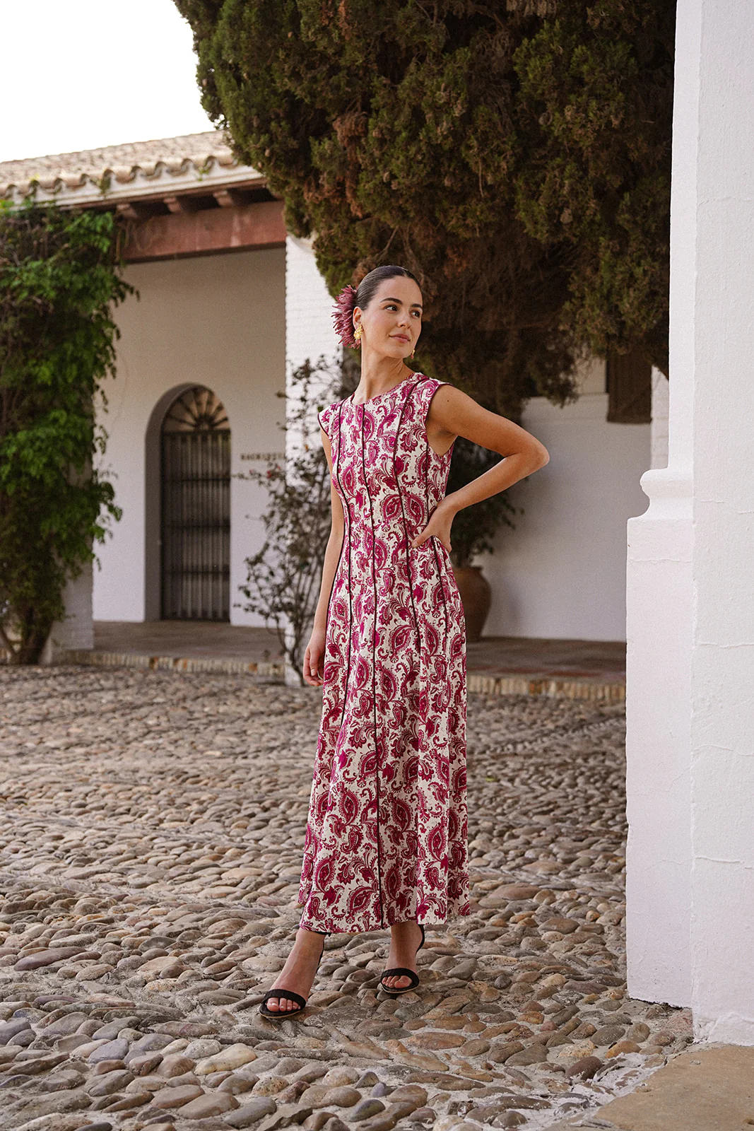 Vestido Peonía Rosa - PREVENTA - Image 8