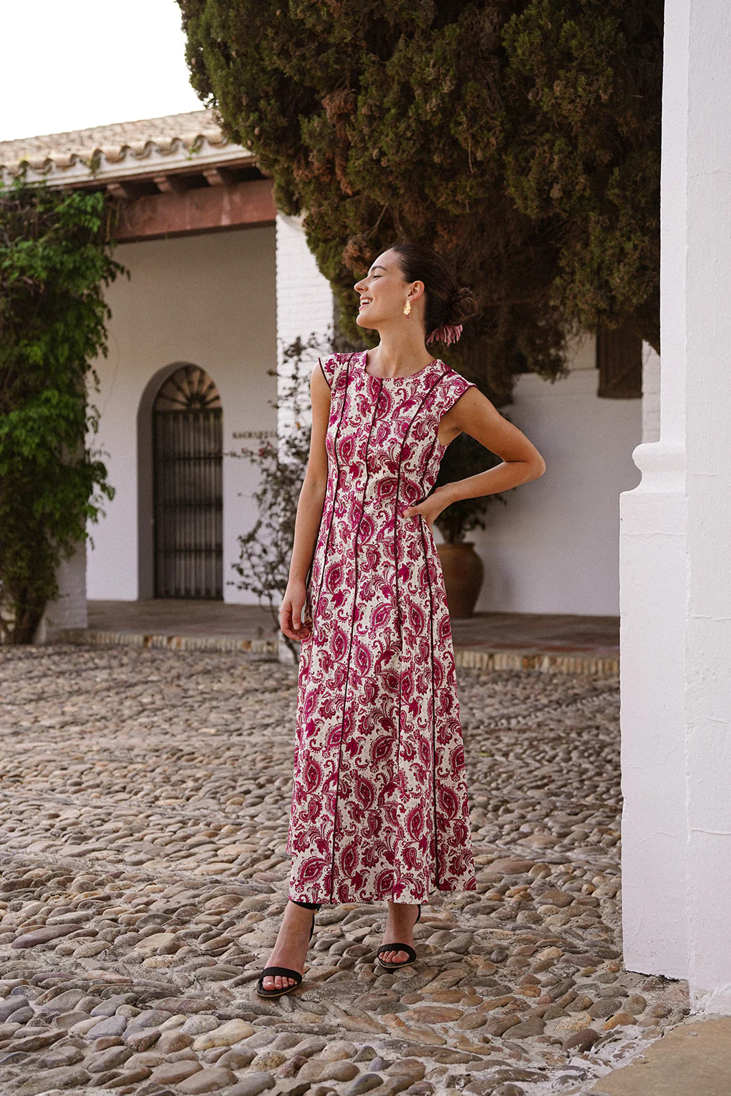 Vestido Peonía Rosa - PREVENTA - Image 9