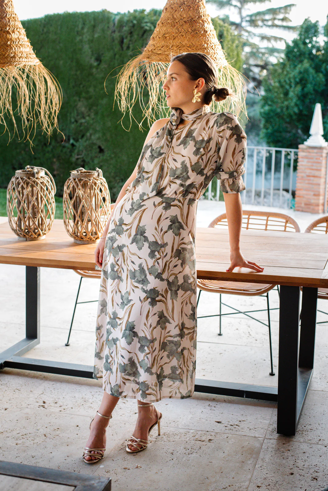 Vestido Tórtola Verde - Image 10