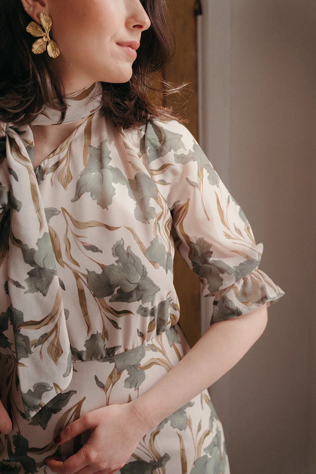 Vestido Tórtola Verde - Image 18