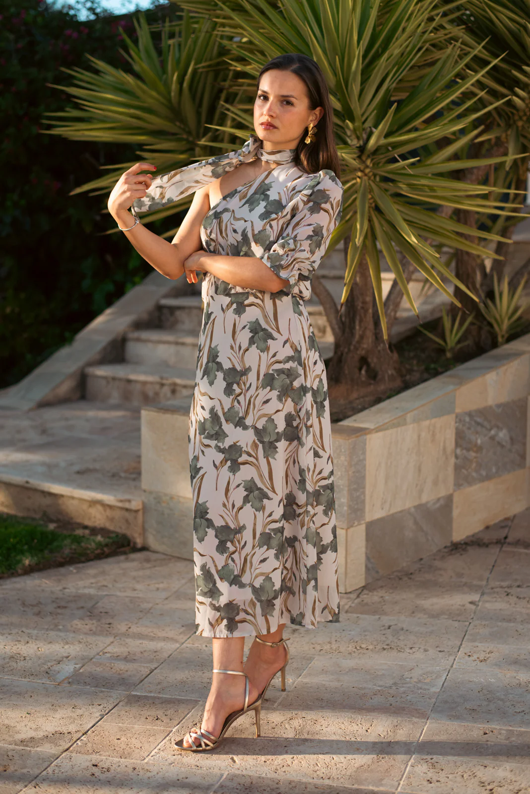 Vestido Tórtola Verde - Image 3