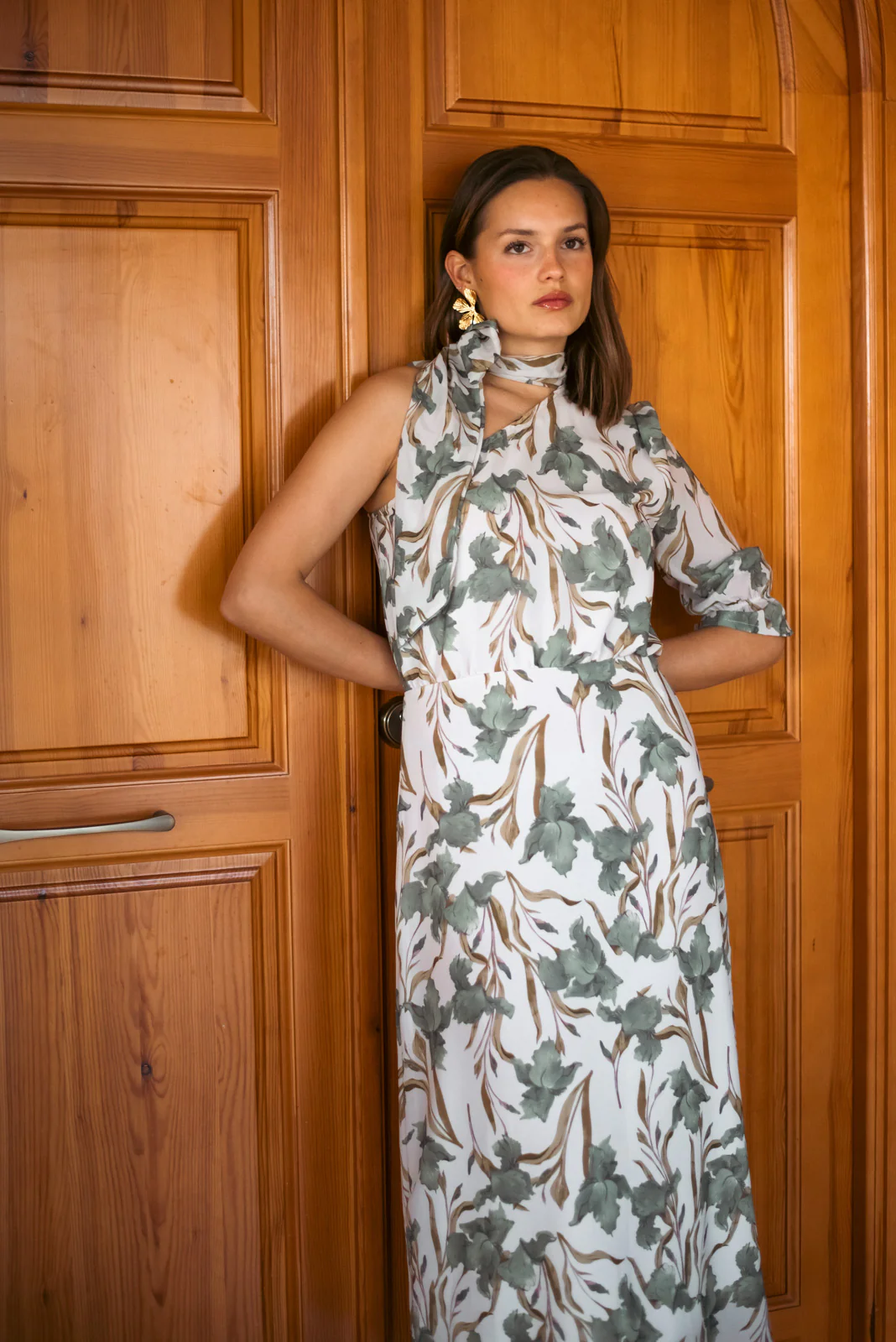 Vestido Tórtola Verde - Image 4