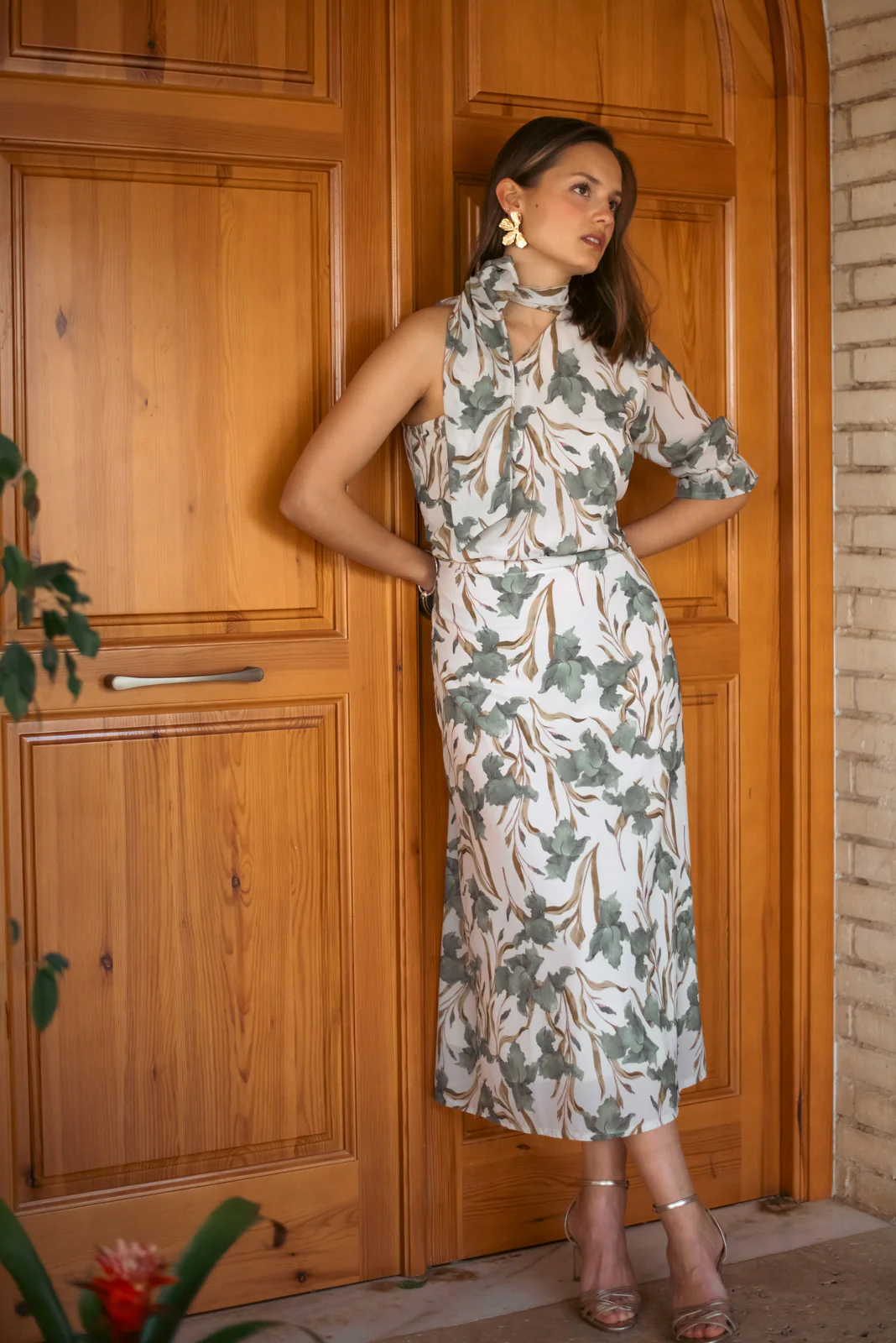 Vestido Tórtola Verde - Image 7